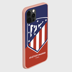 Чехол для iPhone 12 Pro Max Atletico Madrid FC 1903, цвет: 3D-светло-розовый — фото 2