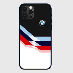 Чехол для iPhone 12 Pro Max BMW M SPORT, цвет: 3D-черный