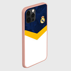 Чехол для iPhone 12 Pro Max Real Madrid FC: Sport, цвет: 3D-светло-розовый — фото 2