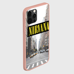 Чехол для iPhone 12 Pro Max Nirvana City, цвет: 3D-светло-розовый — фото 2