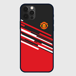 Чехол для iPhone 12 Pro Max Man UTD FC: Sport Line 2018, цвет: 3D-черный