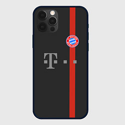 Чехол для iPhone 12 Pro Max Bayern FC: Black 2018, цвет: 3D-черный