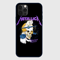 Чехол iPhone 12 Pro Max Metallica - damaged justice