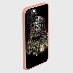 Чехол для iPhone 12 Pro Max NASA: Death Astronaut, цвет: 3D-светло-розовый — фото 2
