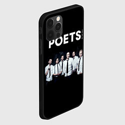 Чехол для iPhone 12 Pro Max Poets of the Fall - poster, цвет: 3D-черный — фото 2