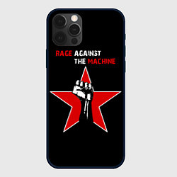 Чехол для iPhone 12 Pro Max Rage Against the Machine - star, цвет: 3D-черный