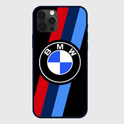 Чехол для iPhone 12 Pro Max BMW 2021 M SPORT БМВ М СПОРТ, цвет: 3D-черный