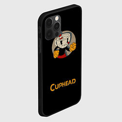 Чехол для iPhone 12 Pro Max Cuphead: Black Mugman, цвет: 3D-черный — фото 2