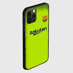 Чехол для iPhone 12 Pro Max FC Barcelona: Home 18/19, цвет: 3D-черный — фото 2