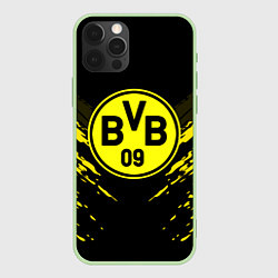 Чехол для iPhone 12 Pro Max Borussia FC: Sport Fashion, цвет: 3D-салатовый