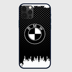 Чехол для iPhone 12 Pro Max BMW Black Style, цвет: 3D-черный