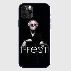 Чехол для iPhone 12 Pro Max T-Fest: Black Style, цвет: 3D-черный