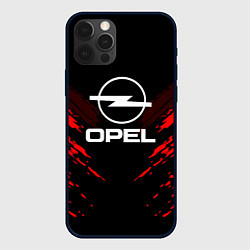 Чехол для iPhone 12 Pro Max Opel: Red Anger, цвет: 3D-черный