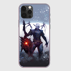 Чехол для iPhone 12 Pro Max Dark Knight, цвет: 3D-серый