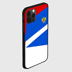 Чехол для iPhone 12 Pro Max Russia: Light Sport, цвет: 3D-черный — фото 2