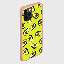 Чехол для iPhone 12 Pro Max Стиль авокадо, цвет: 3D-светло-розовый — фото 2