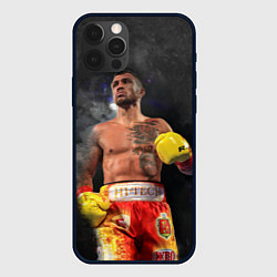 Чехол для iPhone 12 Pro Max Vasyl Lomachenko, цвет: 3D-черный