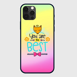 Чехол для iPhone 12 Pro Max You are the best, цвет: 3D-черный