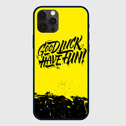 Чехол для iPhone 12 Pro Max GLHF, цвет: 3D-черный