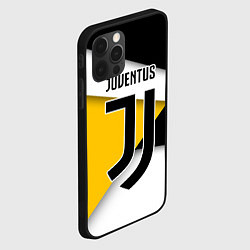 Чехол для iPhone 12 Pro Max FC Juventus, цвет: 3D-черный — фото 2