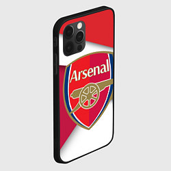 Чехол для iPhone 12 Pro Max FC Arsenal, цвет: 3D-черный — фото 2