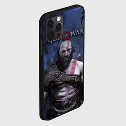 Чехол для iPhone 12 Pro Max God of War: Kratos, цвет: 3D-черный — фото 2