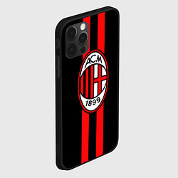 Чехол для iPhone 12 Pro Max AC Milan 1899, цвет: 3D-черный — фото 2