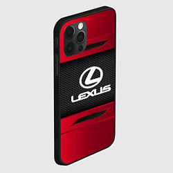 Чехол для iPhone 12 Pro Max Lexus Sport, цвет: 3D-черный — фото 2