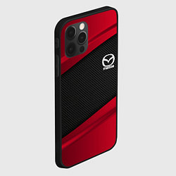 Чехол для iPhone 12 Pro Max Mazda: Red Sport, цвет: 3D-черный — фото 2