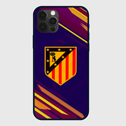 Чехол для iPhone 12 Pro Max Atletico Madrid, цвет: 3D-черный