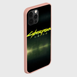 Чехол для iPhone 12 Pro Max Cyberpunk 2077, цвет: 3D-светло-розовый — фото 2