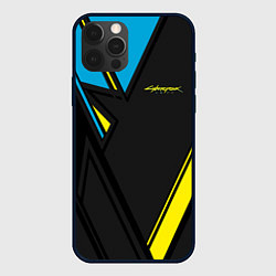 Чехол для iPhone 12 Pro Max Cyberpunk 2077: Sport, цвет: 3D-черный