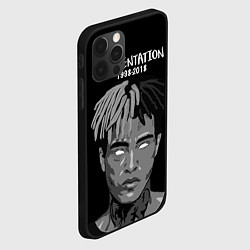 Чехол для iPhone 12 Pro Max XXXTentacion: 1998-2018, цвет: 3D-черный — фото 2