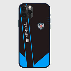 Чехол для iPhone 12 Pro Max Tennis: Russian Style, цвет: 3D-черный