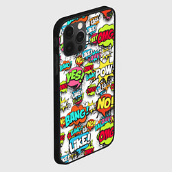 Чехол для iPhone 12 Pro Max Pop art Fashion, цвет: 3D-черный — фото 2