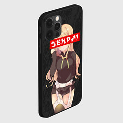 Чехол для iPhone 12 Pro Max Senpai Baby, цвет: 3D-черный — фото 2