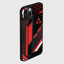 Чехол для iPhone 12 Pro Max CS:GO CYREX CARBON, цвет: 3D-черный — фото 2