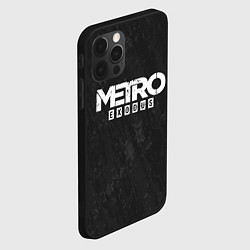 Чехол для iPhone 12 Pro Max Metro Exodus: Space Grey, цвет: 3D-черный — фото 2