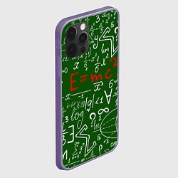 Чехол для iPhone 12 Pro Max E=mc2: Green Style, цвет: 3D-серый — фото 2