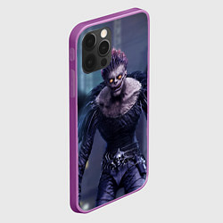 Чехол для iPhone 12 Pro Max God of death, цвет: 3D-сиреневый — фото 2