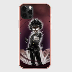 Чехол для iPhone 12 Pro Max Mob Psycho 100, цвет: 3D-светло-розовый