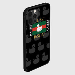 Чехол для iPhone 12 Pro Max GUSSI: Little Style, цвет: 3D-черный — фото 2