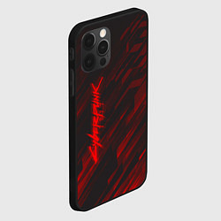 Чехол для iPhone 12 Pro Max Cyberpunk 2077: Red Breaks, цвет: 3D-черный — фото 2