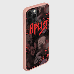 Чехол для iPhone 12 Pro Max Ария, цвет: 3D-светло-розовый — фото 2