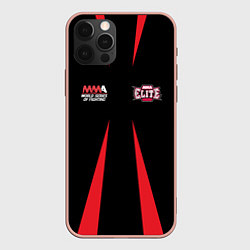 Чехол для iPhone 12 Pro Max MMA Elite, цвет: 3D-светло-розовый
