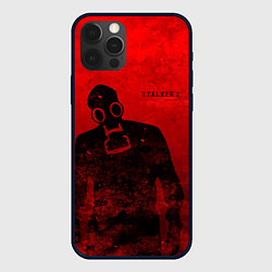 Чехол для iPhone 12 Pro Max STALKER 2, цвет: 3D-черный