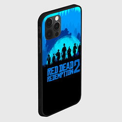 Чехол для iPhone 12 Pro Max RDR 2: Blue Style, цвет: 3D-черный — фото 2