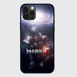 Чехол для iPhone 12 Pro Max Mass Effect 3, цвет: 3D-черный