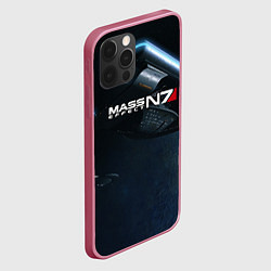 Чехол для iPhone 12 Pro Max Mass Effect N7, цвет: 3D-малиновый — фото 2