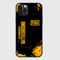 Чехол для iPhone 12 Pro Max PUBG: Black Fashion, цвет: 3D-черный